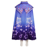 Kids Children Elio (2025) Elio Purple Cloak Green Set Outfits Cosplay Costume